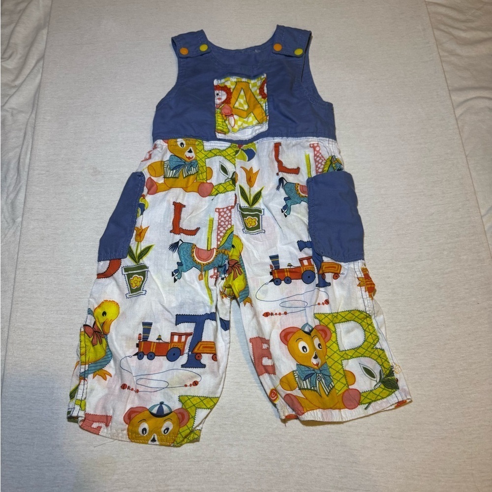 Colorful Kids Overalls